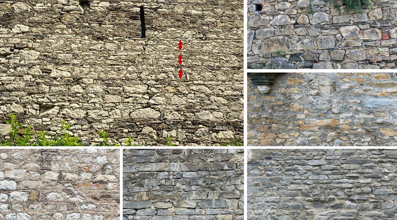 Mittelalterliche Mauerwerkstechniken in Althofen